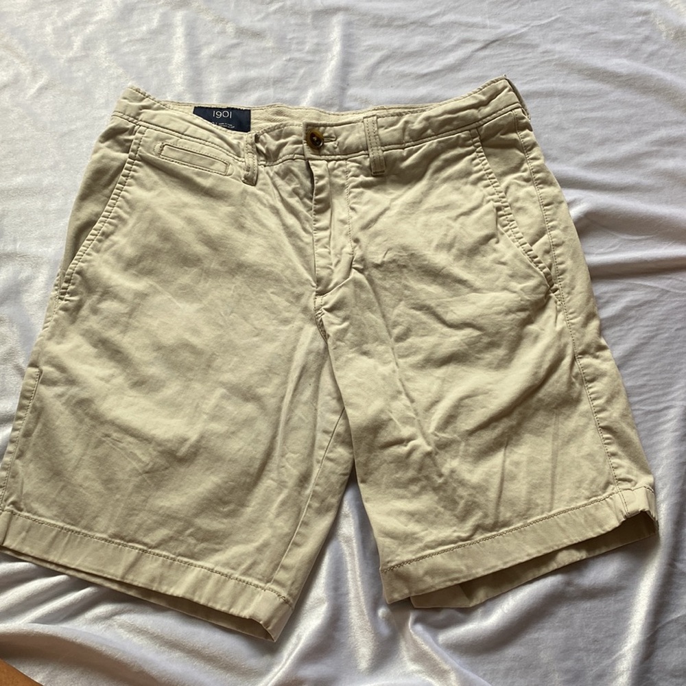 Men’s 1901 Ballard slim fit Tan Shorts 30